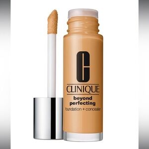 4/$20 Clinique Beyond Perfecting Foundation + Concealer 2 in 1 Shade‎ 56 Cashew